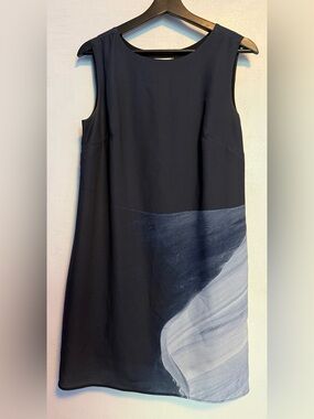 Le Galeriste Made in Montreal Abstract Shift Dress